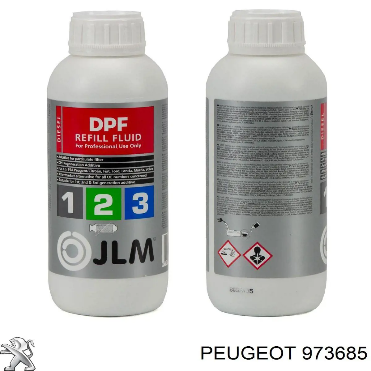 973685 Peugeot/Citroen liquido para filtros negros hollin