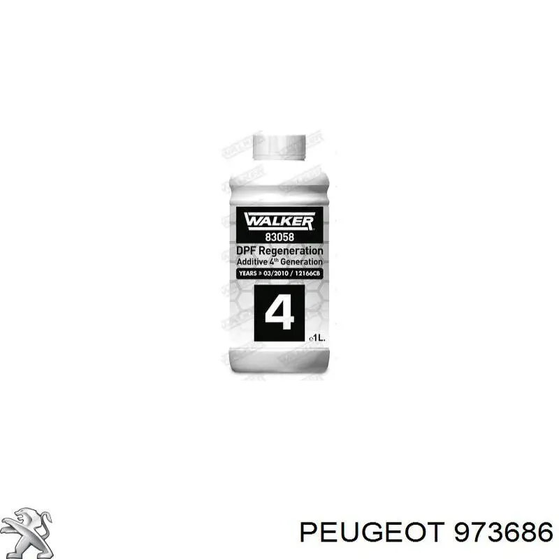 Líquido para limpieza de filtros de partículas diésel Peugeot/Citroen 973686