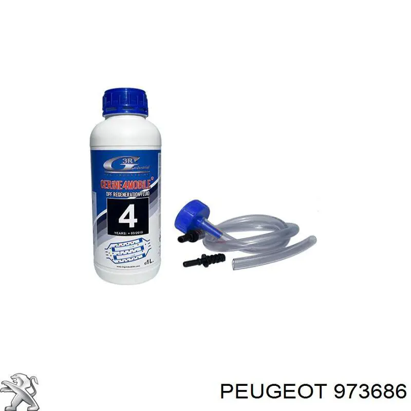 Líquido para limpieza de filtros de partículas diésel 973686 Peugeot/Citroen