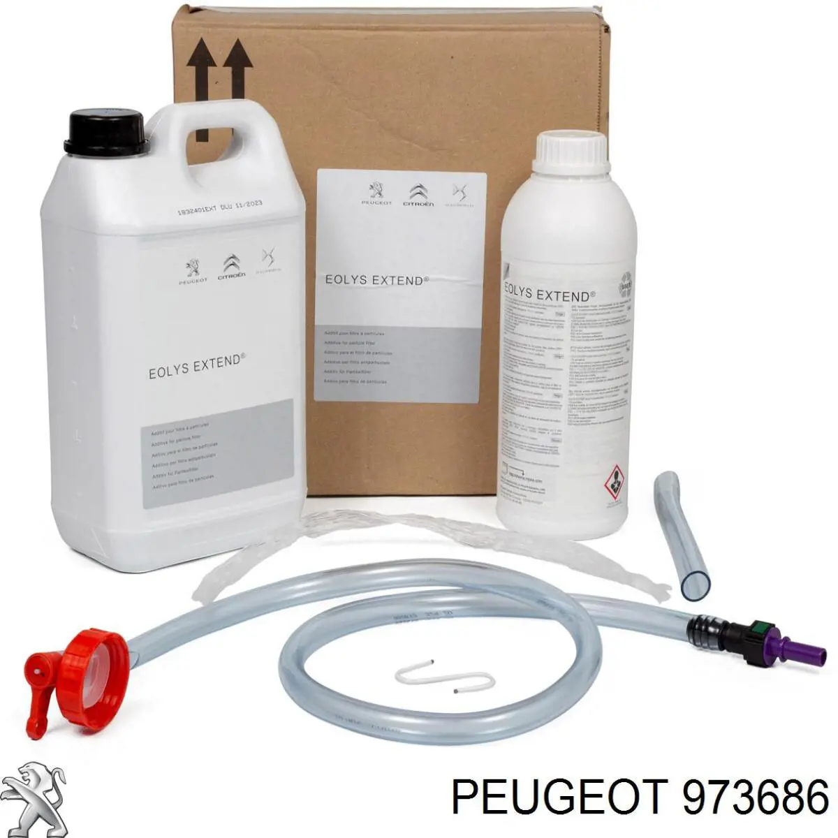 973686 Peugeot/Citroen liquido para filtros negros hollin