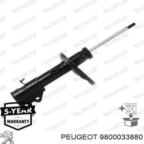 Comprar 9800033880 Peugeot/Citroen Amortiguador delantero izquierdo