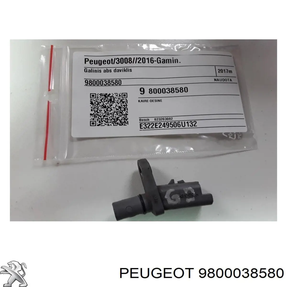 Comprar 9800038580 Peugeot/Citroen Sensor de freno, trasero