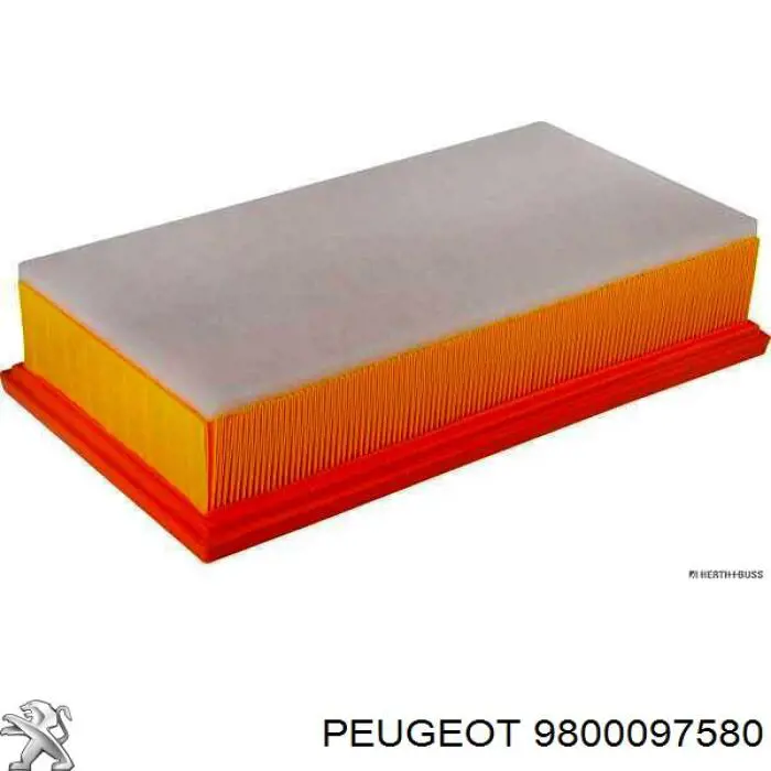 Filtro de aire 9800097580 Peugeot/Citroen