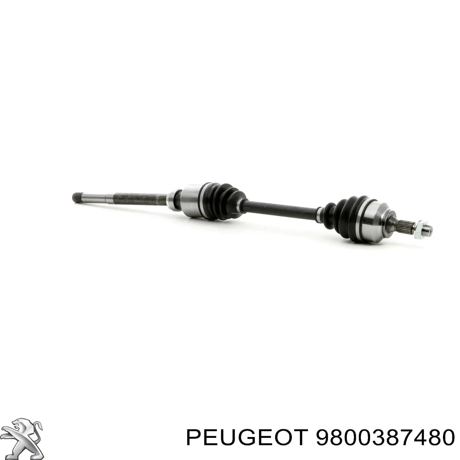 9800387480 Peugeot/Citroen Semieje delantero derecho