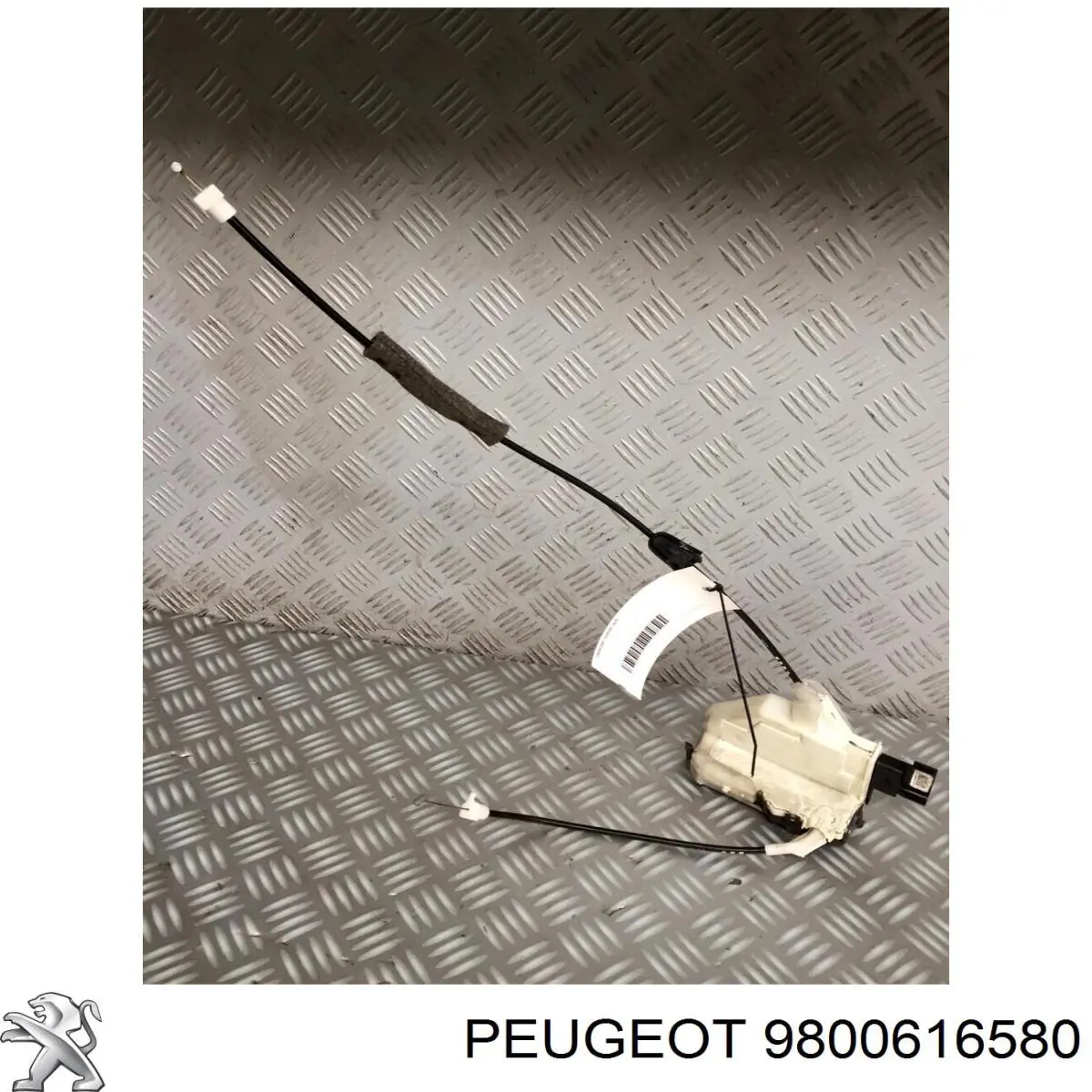 9800616580 Peugeot/Citroen cerradura de puerta delantera derecha