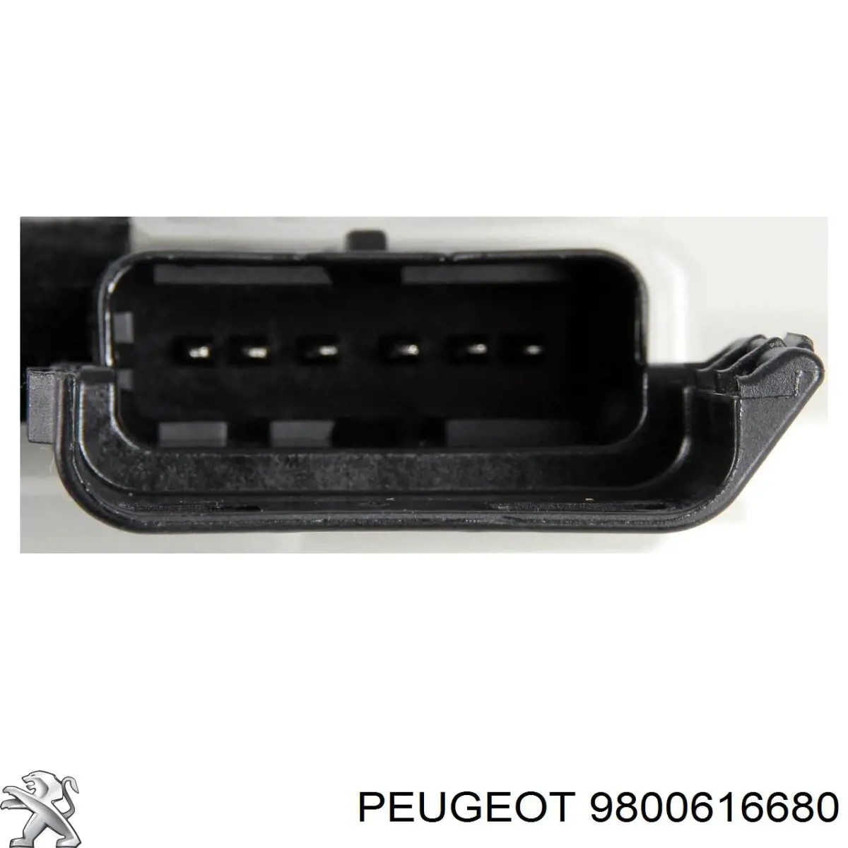 9800616680 Peugeot/Citroen cerradura de puerta delantera izquierda