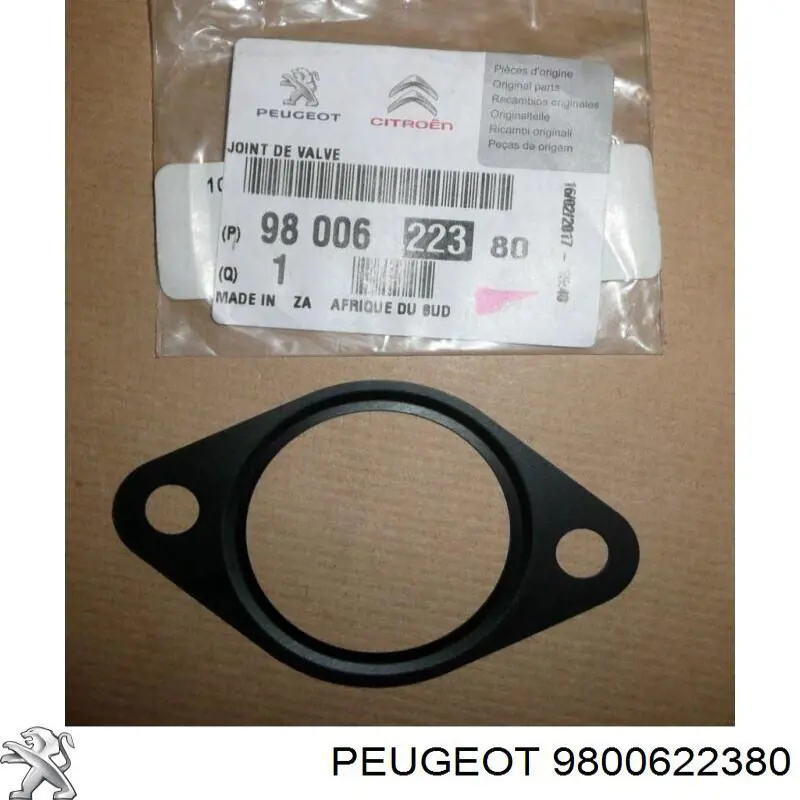 Junta de válvula EGR Peugeot/Citroen 9800622380 precio, desde 5,14 EUR