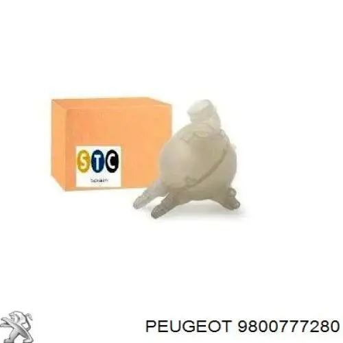 Botella de refrigeración Peugeot 208 CA, CC