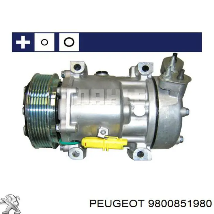 Comprar 9800851980 Peugeot/Citroen Compresor de aire acondicionado coche