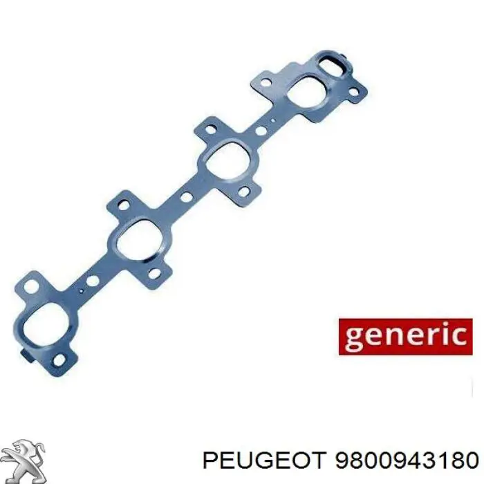 Junta colector escape 9800943180 Peugeot/Citroen