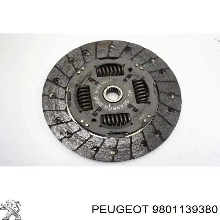 9801139380 Peugeot/Citroen Disco de embrague