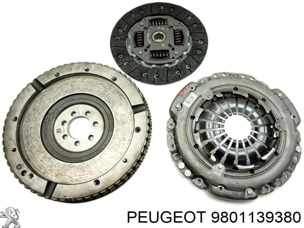 Disco de embrague 9801139380 Peugeot/Citroen