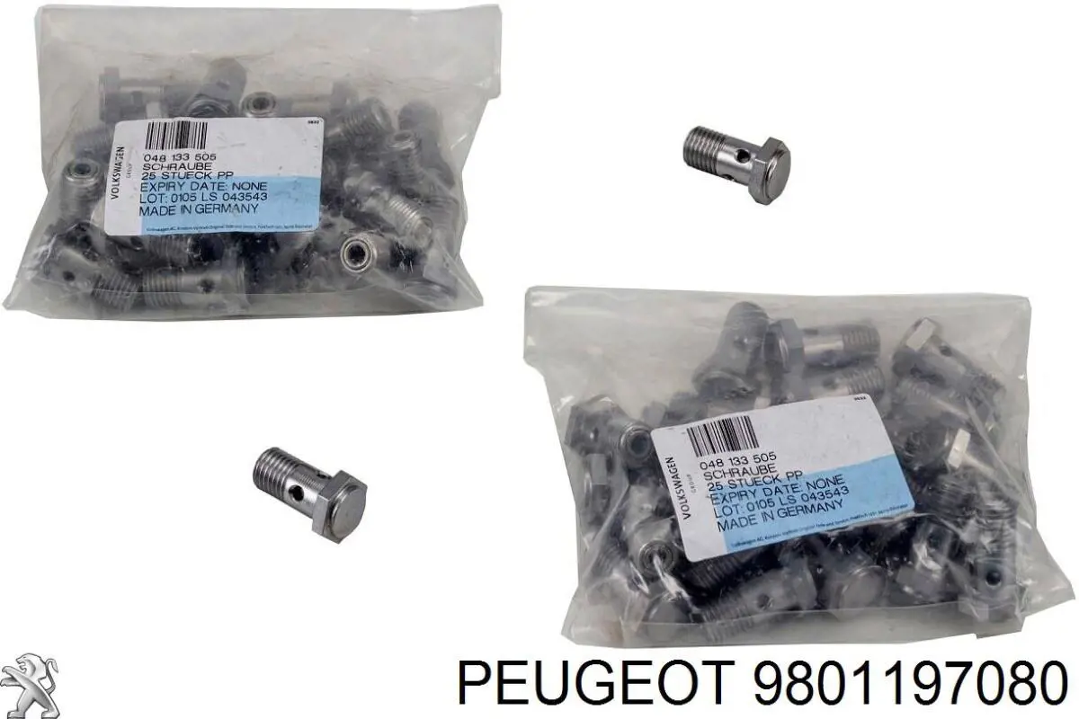 Comprar 9801197080 Peugeot/Citroen Tubería de retorno de combustible de los inyectores