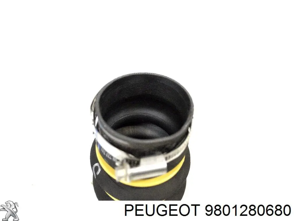 9801280680 Peugeot/Citroen tubo flexible de aire de sobrealimentación izquierdo