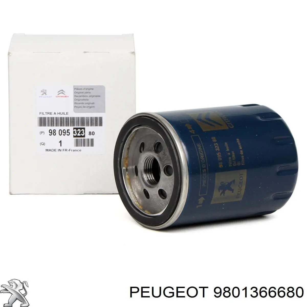 Filtro de gasoil Peugeot/Citroen 9801366680