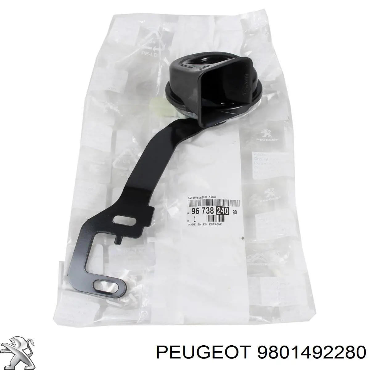 Soporte de radiador  Peugeot/Citroen 7104LA