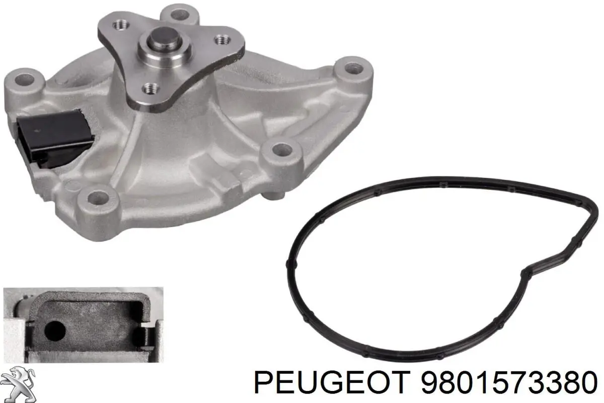 9801573380 Peugeot/Citroen bomba de agua