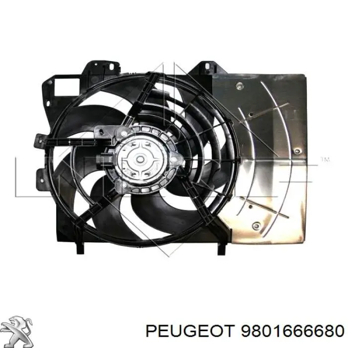 Ventilador, refrigeración motor Peugeot/Citroen 9801666680 precio, desde 77,14 EUR