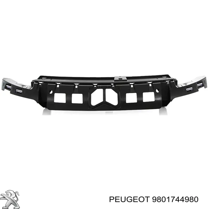 9801744980 Peugeot/Citroen Soporte central del parachoques delantero