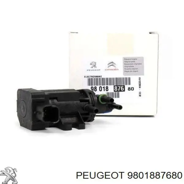 9801887680 Peugeot/Citroen transmisor de presion de carga (solenoide)