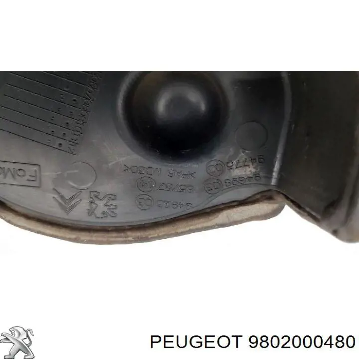 Tapa delantera del motor Peugeot/Citroen 9802000480 precio, desde 65,63 EUR