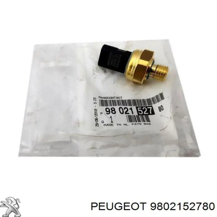 9802152780 Peugeot/Citroen Indicador de presión del aceite
