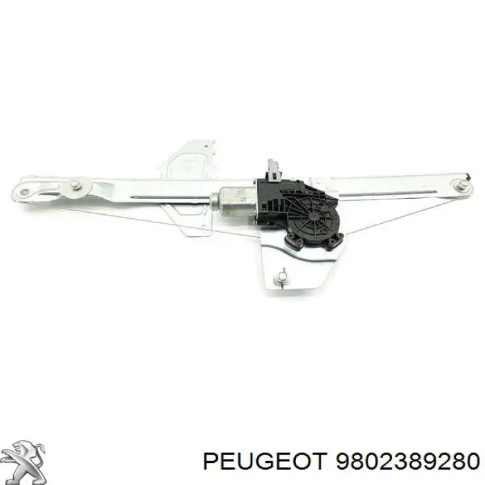 9802389280 Peugeot/Citroen mecanismo de elevalunas, puerta delantera izquierda