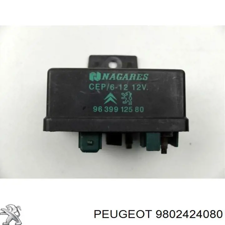 Relé de bujía de precalentamiento Peugeot 406 8B