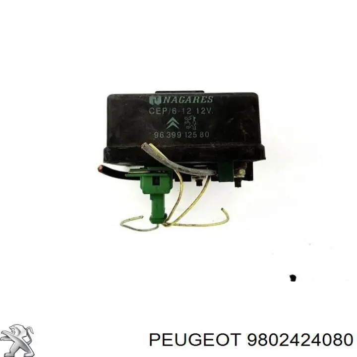 Relé de bujía de precalentamiento Peugeot 406 8B