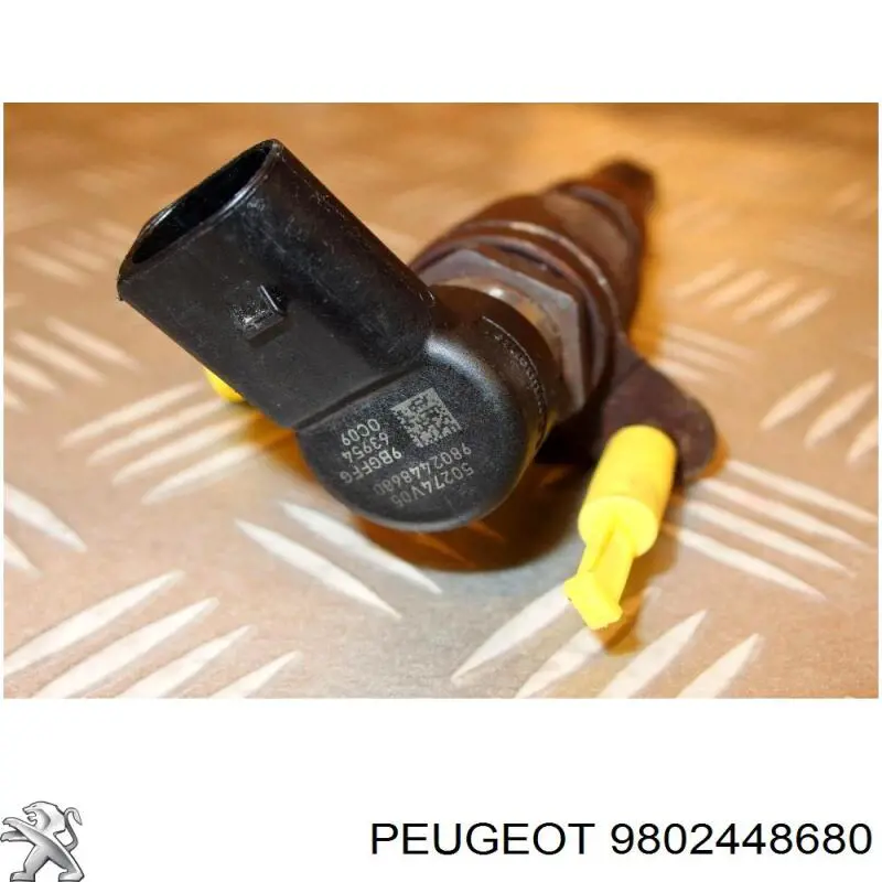 Inyector-bomba Peugeot/Citroen 9802448680