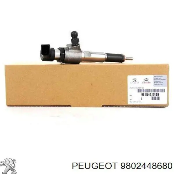 9802448680 Peugeot/Citroen inyector