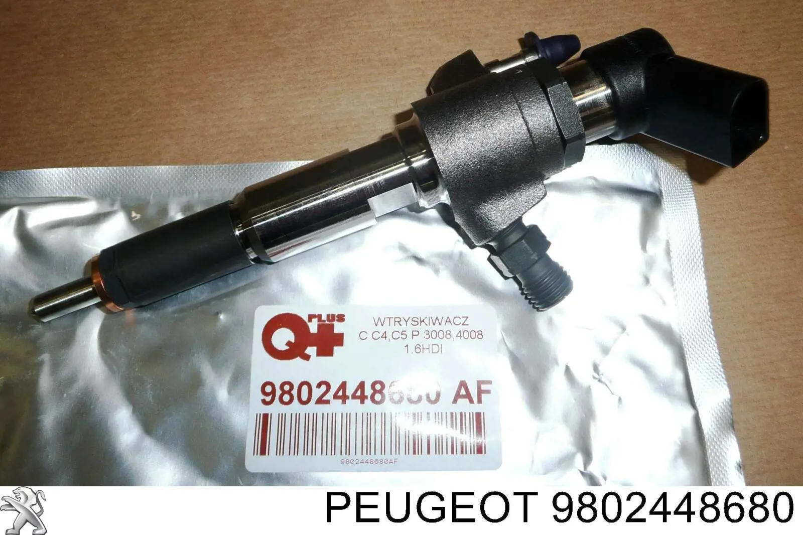 Inyector 9802448680 Peugeot/Citroen