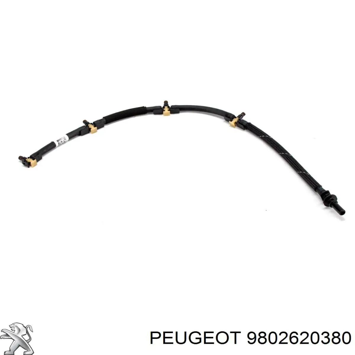 9802620380 Peugeot/Citroen Tubo flexible, combustible de fuga 