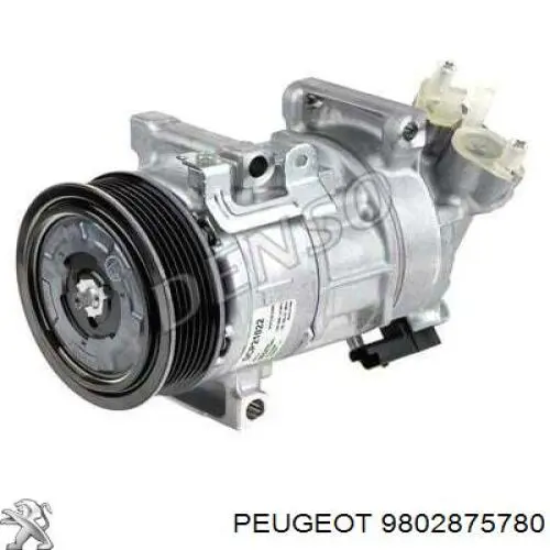 9802875780 Peugeot/Citroen compresor de aire acondicionado
