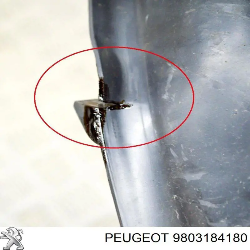 Comprar 9803184180 Peugeot/Citroen Moldura derecha del parachoques delantero