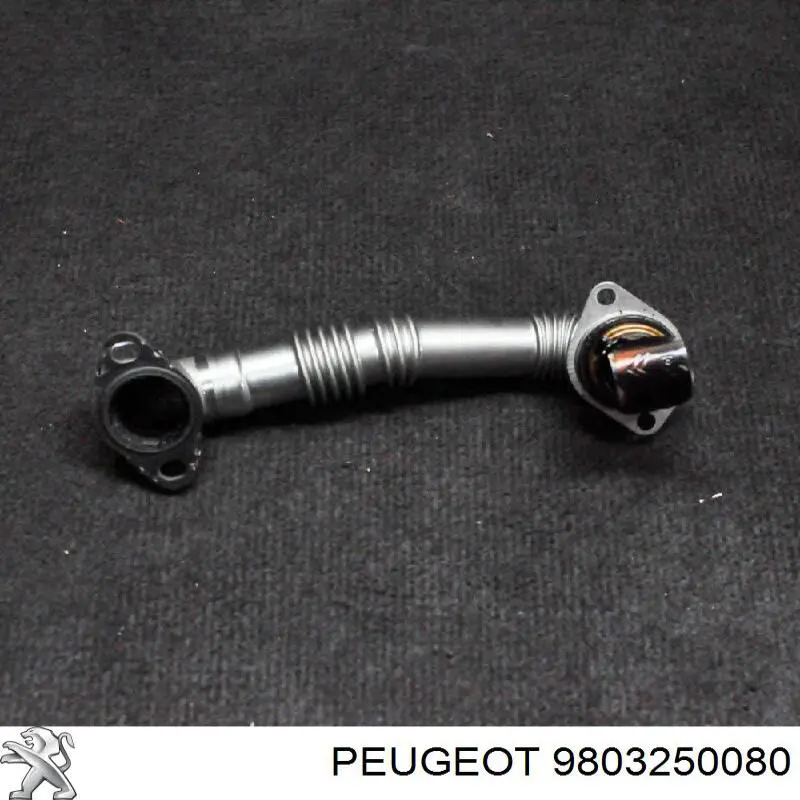 9803250080 Peugeot/Citroen manguera tuberia de radiador (gases de escape)