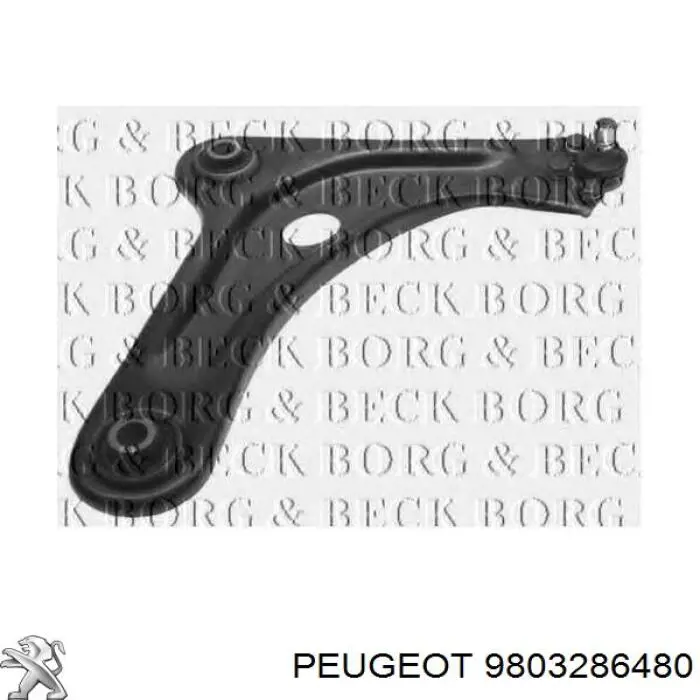 Brazo inferior derecho de la suspensión delantera Peugeot/Citroen 9803286480 precio, desde 49,81 EUR