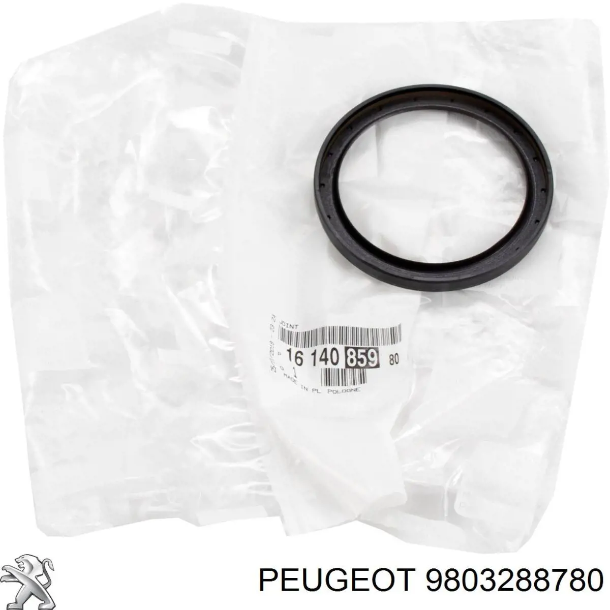 9803288780 Peugeot/Citroen anillo retén, cigüeñal frontal