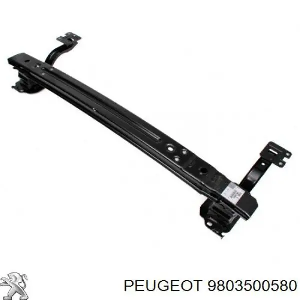 Refuerzo parachoque delantero 9803500580 Peugeot/Citroen
