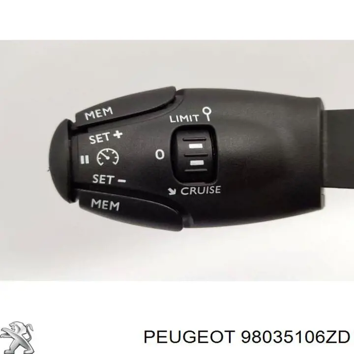 Interruptor de control de crucero 98035106ZD Peugeot/Citroen