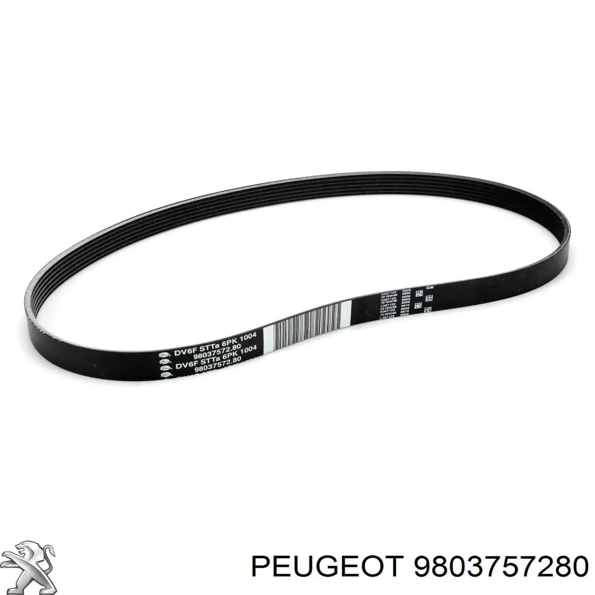 Correa de alternador 9803757280 Peugeot/Citroen