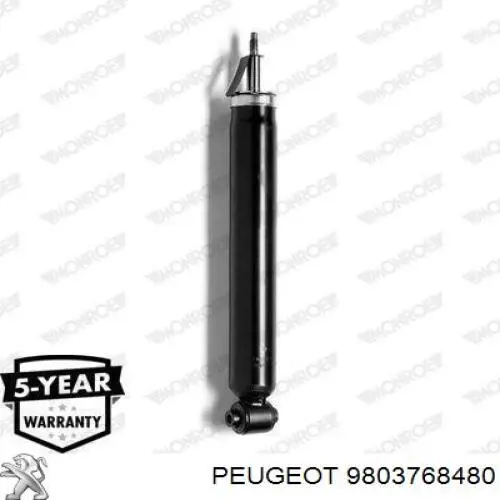 9803768480 Peugeot/Citroen amortiguador delantero izquierdo