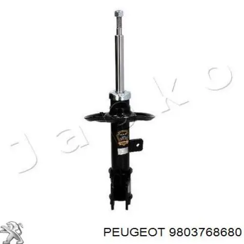 9803768680 Peugeot/Citroen amortiguador delantero izquierdo