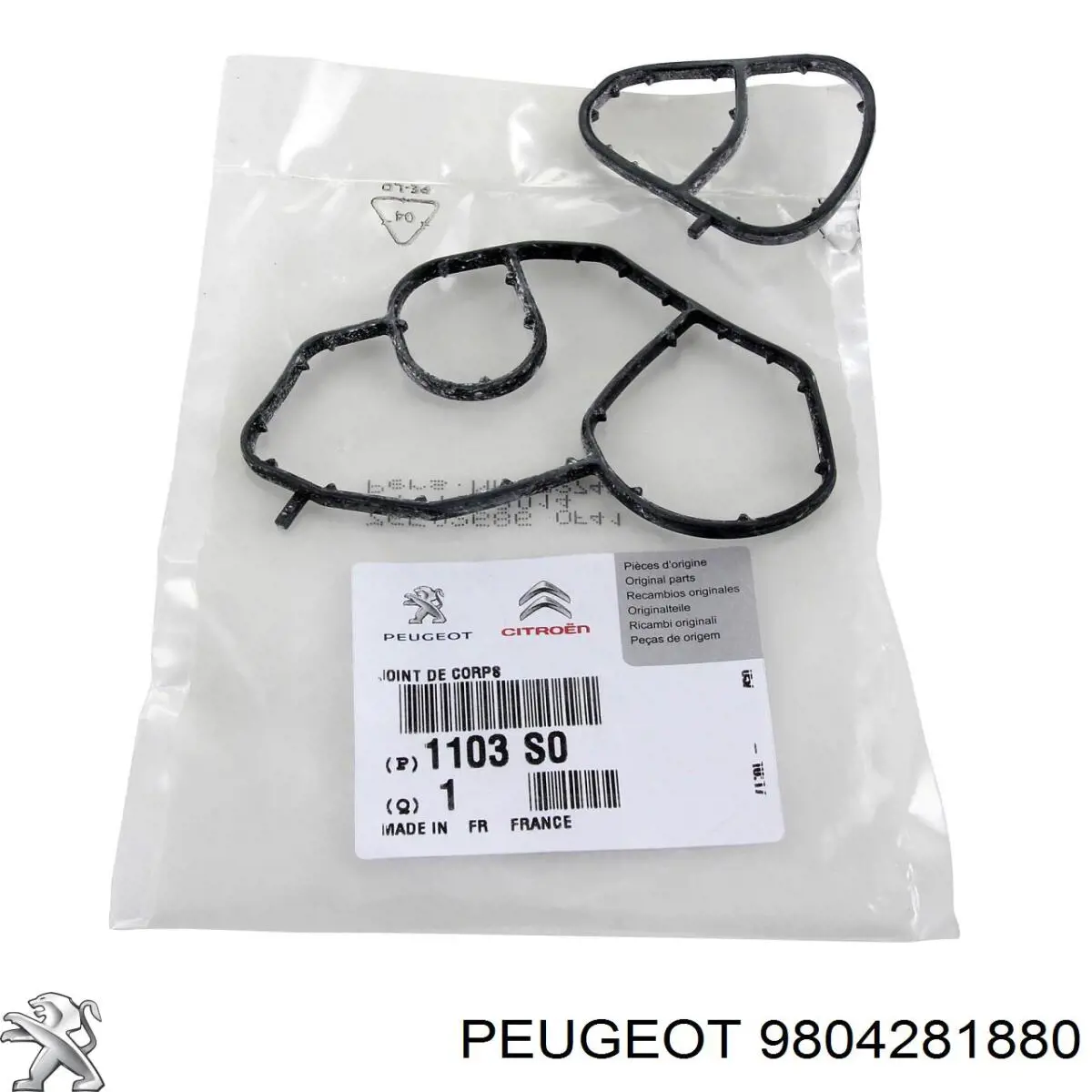Junta de radiador de aceite Peugeot/Citroen 9804281880 precio, desde 6,79 EUR
