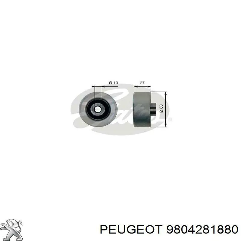 Comprar 9804281880 Peugeot/Citroen Junta de radiador de aceite