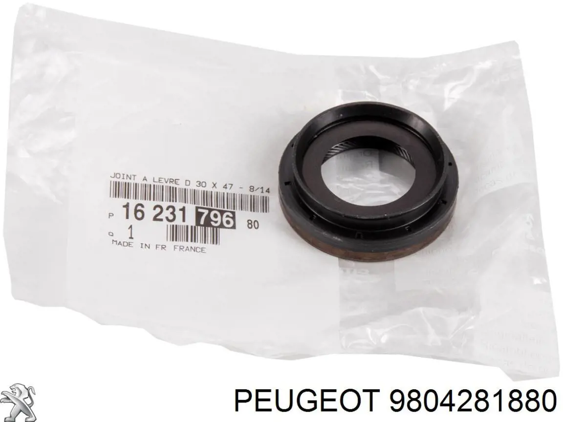 9804281880 Peugeot/Citroen Junta de radiador de aceite