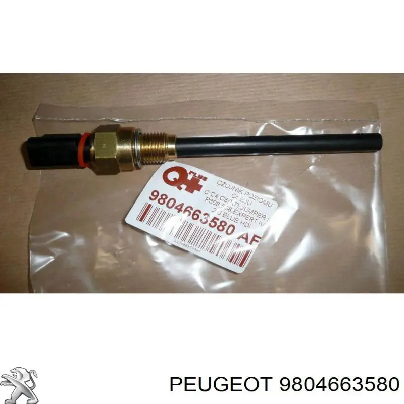 9804663580 Peugeot/Citroen Sensor de nivel de aceite