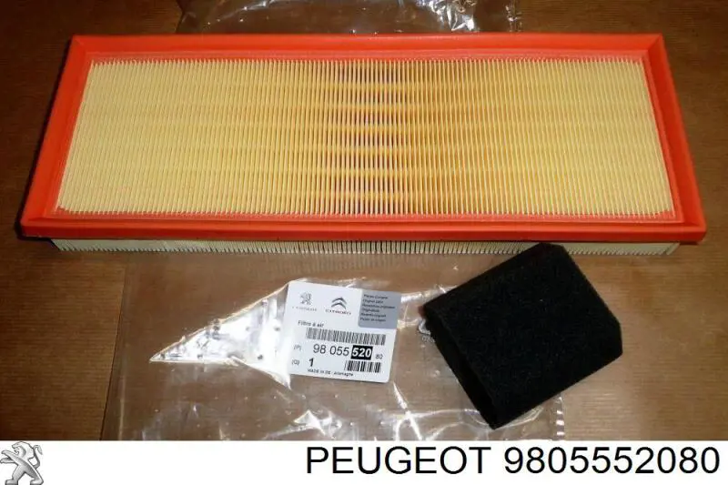 9805552080 Peugeot/Citroen filtro de aire