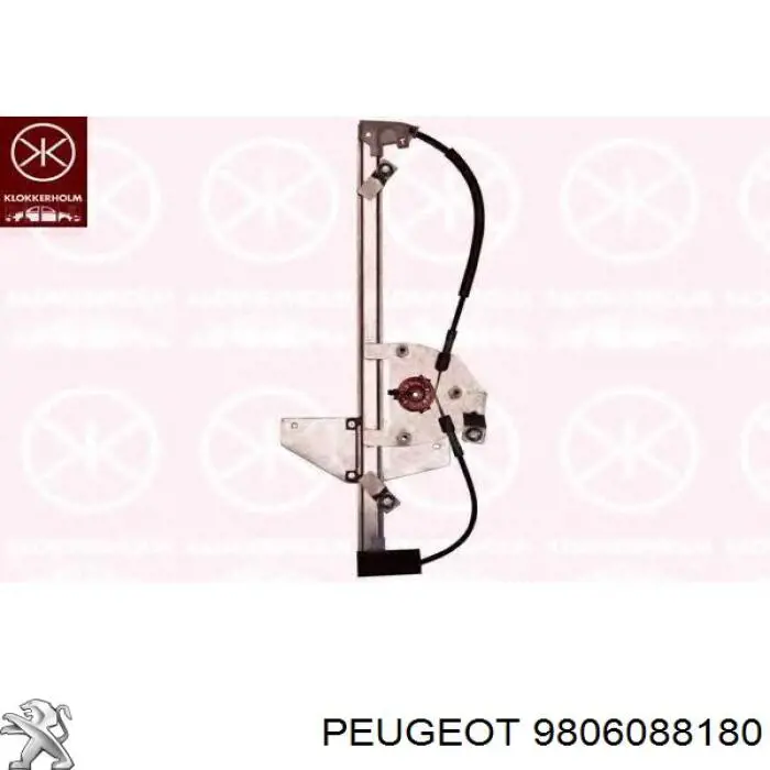 Comprar 9806088180 Peugeot/Citroen Mecanismo de elevalunas delantero izquierdo
