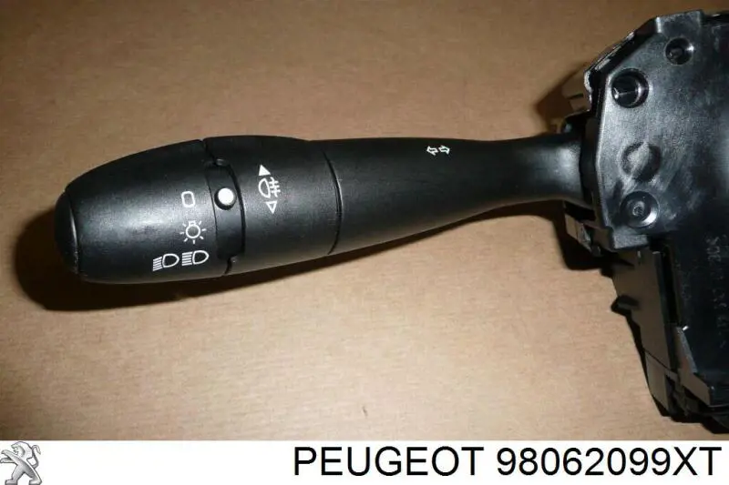 98062099XT Peugeot/Citroen Conmutador izquierdo de la columna de dirección